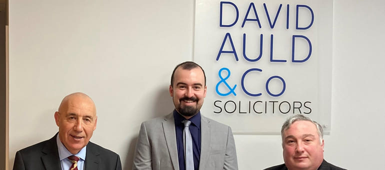 Chris on road to being a Solicitor